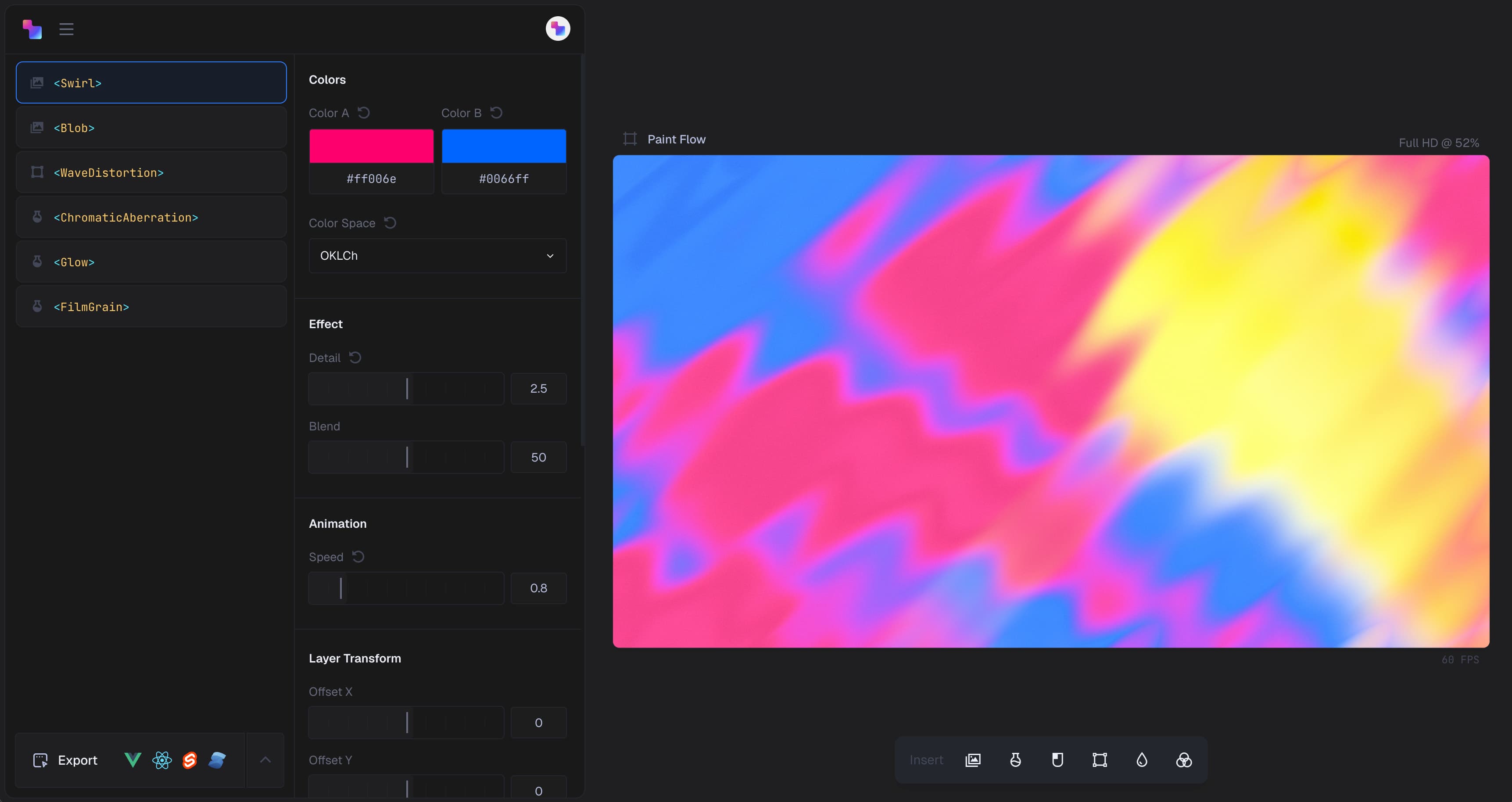 Editor Background